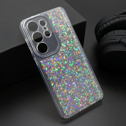 Zastitna maska (futrola) CRYSTAL GLOW - Samsung S948 Galaxy S26 Ultra 5G srebrna (MS).