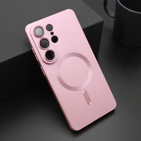 Zastitna maska (futrola) ELEGANT MAGSAFE - Samsung S948 Galaxy S26 Ultra 5G roze (MS).