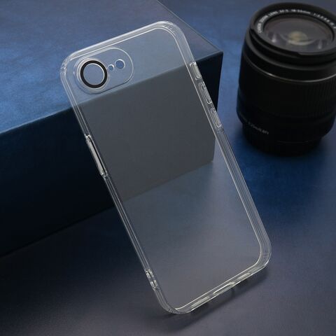 Zastitna maska (futrola) CLEAR CAMERA GLASS - iPhone 16e/17e (6.1) providna (MS).