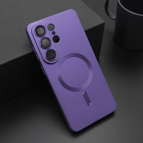 Zastitna maska (futrola) ELEGANT MAGSAFE - Samsung S948 Galaxy S26 Ultra 5G ljubicasta (MS).