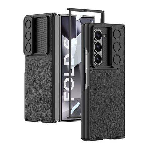 Zastitna maska (futrola) CAMERA SWIPE - Samsung Galaxy Z Fold 6 5G crna (GKK case) (MS).