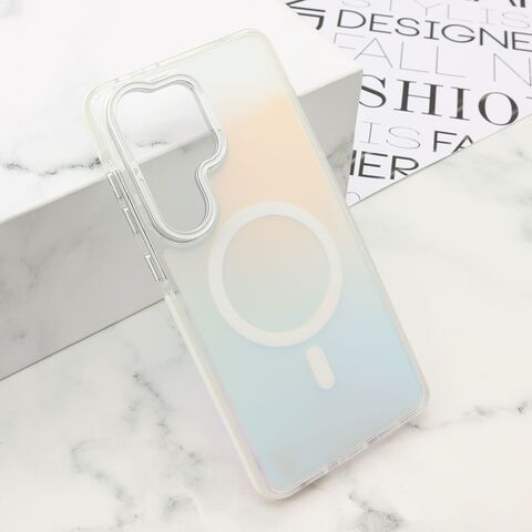 Zastitna maska (futrola) SHINE LOOK MagSafe - Samsung S948 Galaxy S26 Ultra 5G bela (MS).