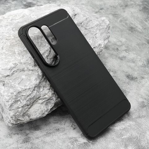 Zastitna silikonska maska (futrola) BRUSHED - Samsung S948 Galaxy S26 Ultra 5G 5G crna (MS).