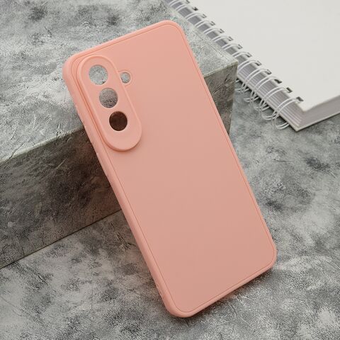 Zastitna maska (futrola) Soft 3D camera - Samsung A376 Galaxy A37 5G roze (MS).