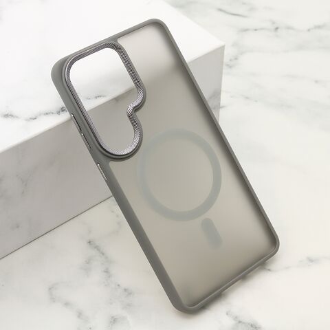 Zastitna maska (futrola) SILKY MAGSAFE II - Samsung S948 Galaxy S26 Ultra 5G siva (MS).