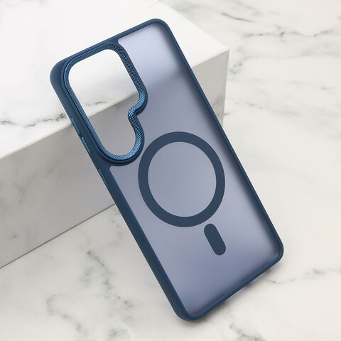 Zastitna maska (futrola) SILKY MAGSAFE II - Samsung S948 Galaxy S26 Ultra 5G plava (MS).