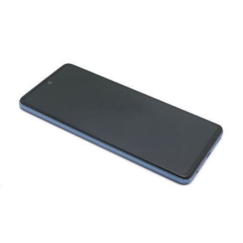 LCD displej (ekran) - Samsung A525F/A526B Galaxy A52 4G/5G + Touch screen + okvir blue Full ORG CHINA (MS).