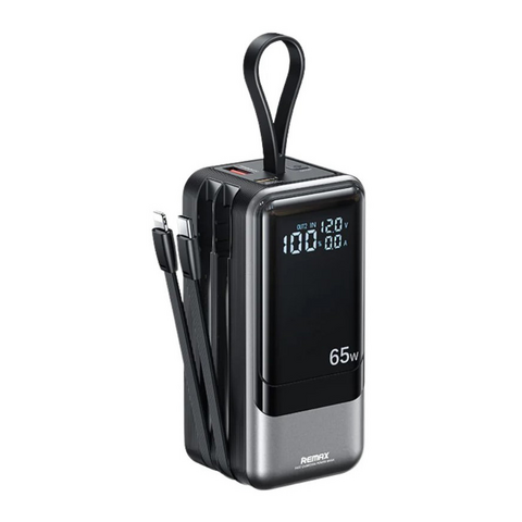 Univerzalna Back Up Baterija prenosiva baterija REMAX Dinba Series RPP-59 65W+60W PD+QC Fast Charging 20000mAh crni.