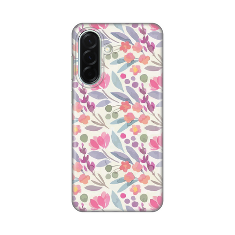 Zastitna silikonska maska (futrola) PRINT - Samsung A366 Galaxy A36 5G Watercolor Flowers.