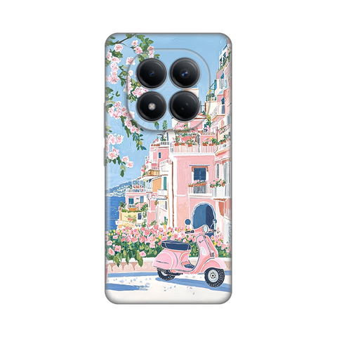 Zastitna silikonska maska (futrola) PRINT - Xiaomi Redmi Note 15 Pro 4G Pink Italy.
