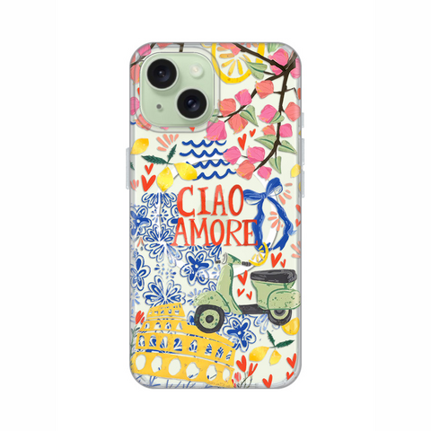Zastitna maska (futrola) print Magsafe - iPhone 15 Ciao Amore.