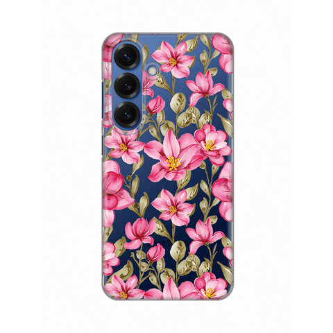 Zastitna silikonska maska (futrola) PRINT - Samsung S931 Galaxy S25 Magnolia.