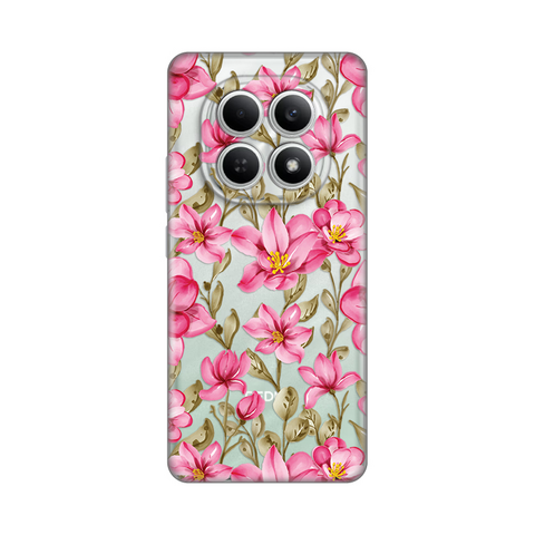 Zastitna silikonska maska (futrola) PRINT - Xiaomi Redmi Note 15 4G Magnolia.