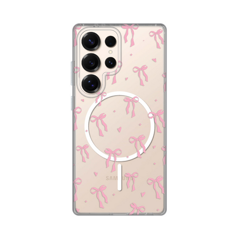 Zastitna maska (futrola) print Magsafe - Samsung S938 Galaxy S25 Ultra Cute Bows.