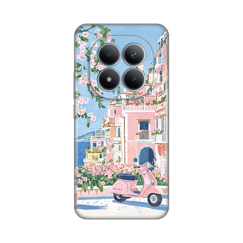 Zastitna silikonska maska (futrola) PRINT - Xiaomi Redmi Note 15 Pro Plus 5G Pink Italy.