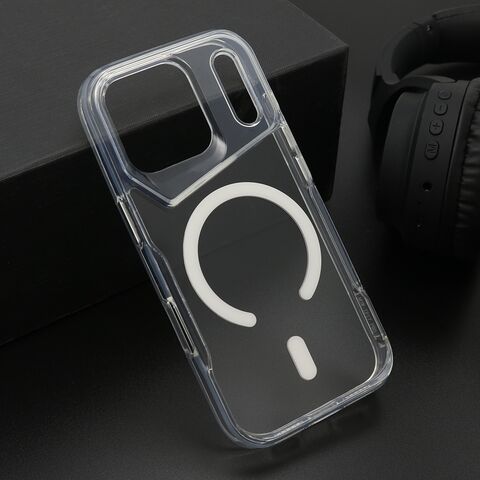 Zastitna maska (futrola) AURA MagSafe - iPhone 17 Pro bela (MS).