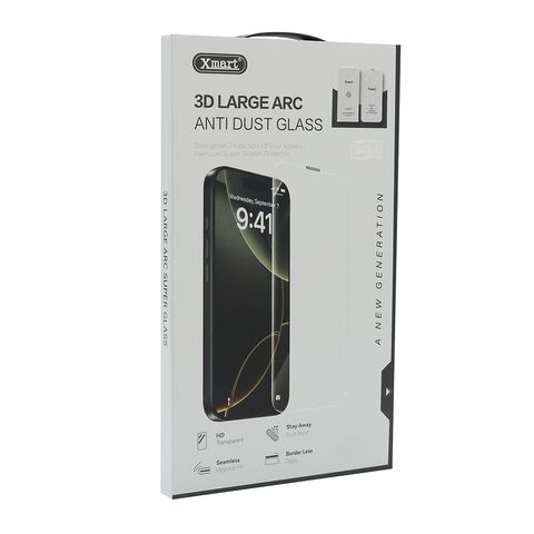 Staklena folija (zastitno kaljeno staklo) za ekran X mart ARC providna - iPhone 16 Pro (6.3)/iPhone 17 (6.3) (MS).