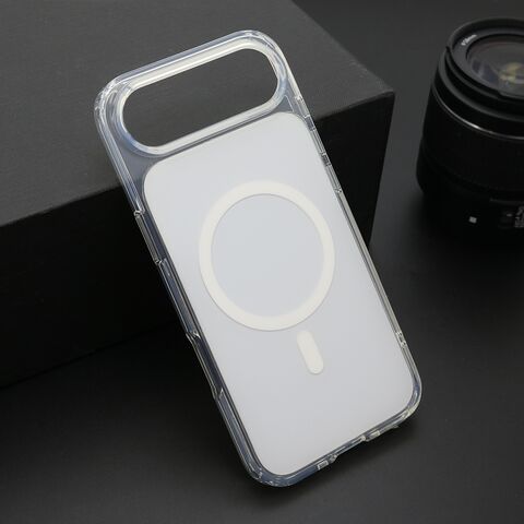 Zastitna maska (futrola) AMBER COLOR MagSafe - iPhone 17 Air bela (MS).