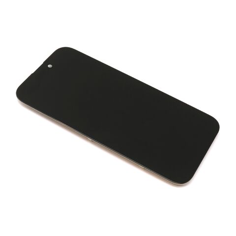 LCD displej (ekran) - iPhone 15 Pro+ Touch screen crni SOFT OLED 120HZ Support IC removable (MS).