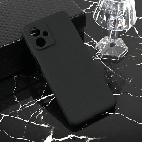 Zastitna silikonska maska (futrola) Ultra Thin - Motorola Moto G54 mat crna.