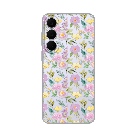 Zastitna ultra tanka (skin) maska / futrola PRINT - Samsung S731B Galaxy S25 Fe Soft Flowers.