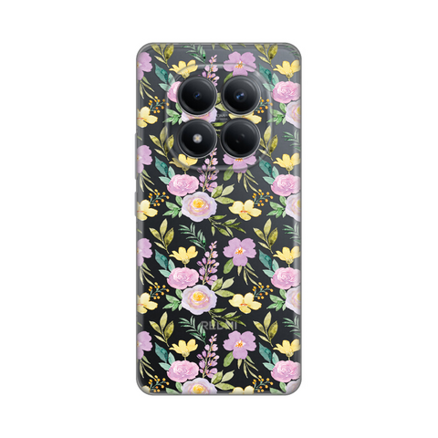 Zastitna ultra tanka (skin) maska / futrola PRINT - Xiaomi Redmi Note 15 Pro 4G Soft Flowers.