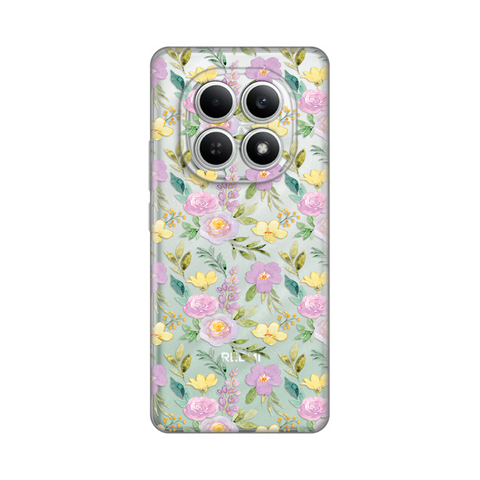 Zastitna ultra tanka (skin) maska / futrola PRINT - Xiaomi Redmi Note 15 4G/5G Soft Flowers.