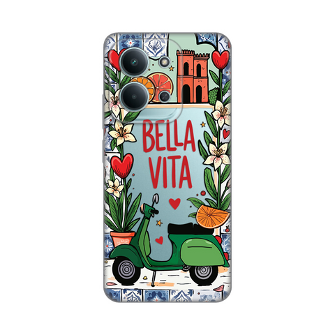 Zastitna ultra tanka (skin) maska / futrola PRINT - Xiaomi Redmi 15C 4G Bella Vita.