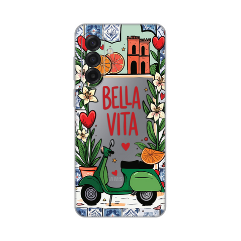 Zastitna ultra tanka (skin) maska / futrola PRINT - Samsung A175 Galaxy A17 Bella Vita.