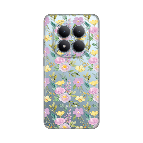 Zastitna ultra tanka (skin) maska / futrola PRINT - Xiaomi Redmi Note 15 Pro 5G Soft Flowers.