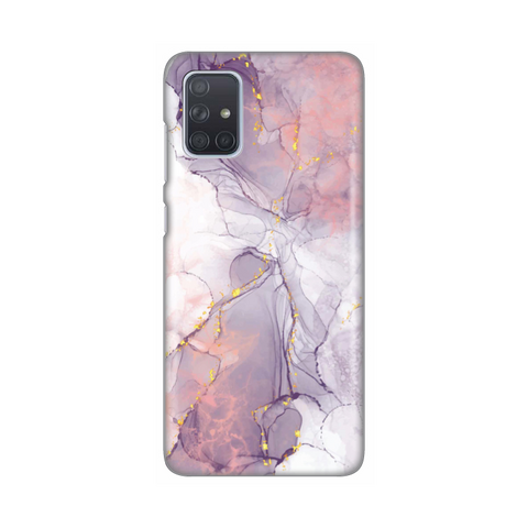 Zastitna silikonska maska (futrola) PRINT - Samsung A715F Galaxy A71 Pink Marble.