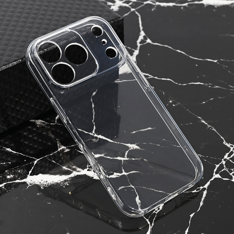 Zastitna maska (futrola) Teracell Giulietta - iPhone 17 Pro Transparent.