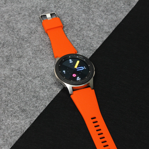 Narukvica relief - smart watch 22mm narandzasta.