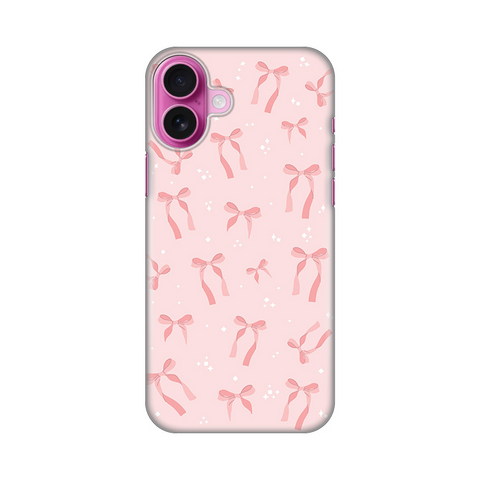 Zastitna silikonska maska (futrola) PRINT - iPhone 16 Plus 6.7 Bow.