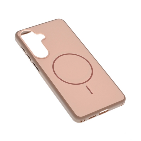 Zastitna maska (futrola) Magsafe mat Line - Samsung S946 Galaxy S26 Plus braon.