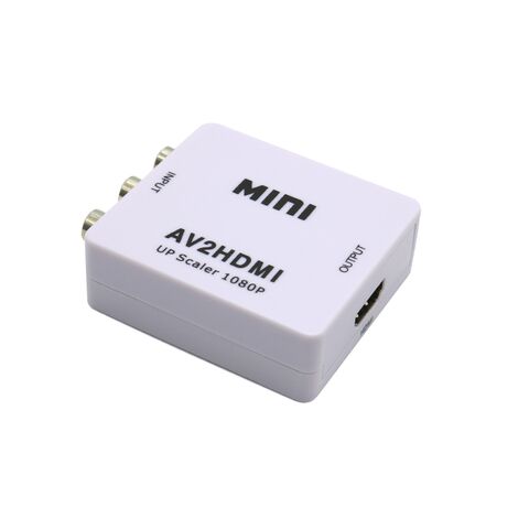 Adapter AV na HDMI beli MINI (MS).