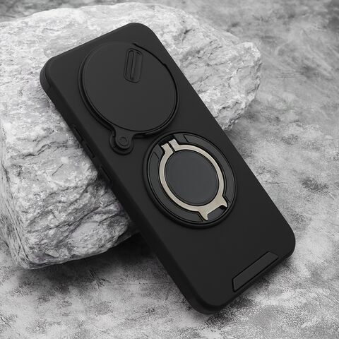 Zastitna maska (futrola) DEFENDER CAMSHIELD - Honor Magic 8 lite/X9D crna (MS).