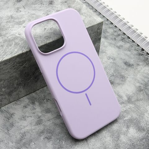 Zastitna maska (futrola) FLEX MagSafe - iPhone 16 Pro Max (6.9) ljubicasta (MS).