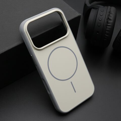 Zastitna maska (futrola) CHROME MagSafe - iPhone 17 Pro bela (MS).