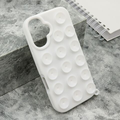 Zastitna maska (futrola) OCTOBUDDY - iPhone 17 bela (MS).