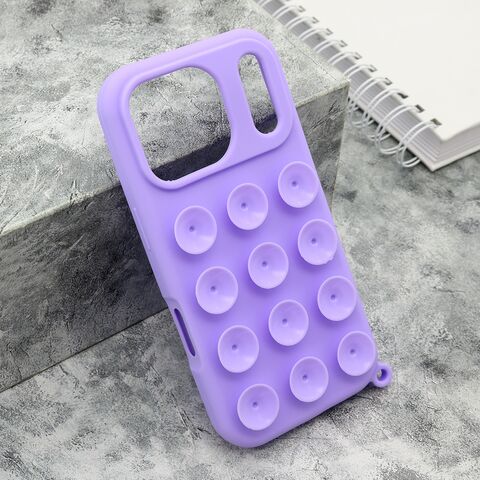 Zastitna maska (futrola) OCTOBUDDY - iPhone 17 Pro ljubicasta (MS).