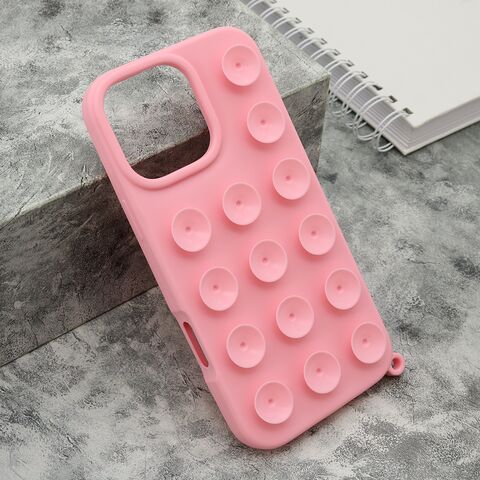 Zastitna maska (futrola) OCTOBUDDY - iPhone 16 Pro Max (6.9) roze (MS).