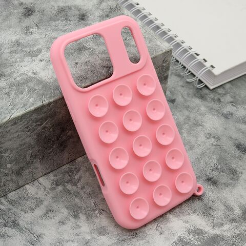 Zastitna maska (futrola) OCTOBUDDY - iPhone 17 Pro Max (6.9) roze (MS).