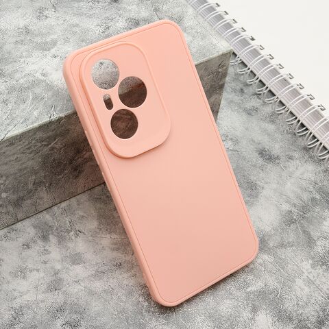 Zastitna maska (futrola) Soft 3D camera - Huawei Honor 400 Pro roze (MS).
