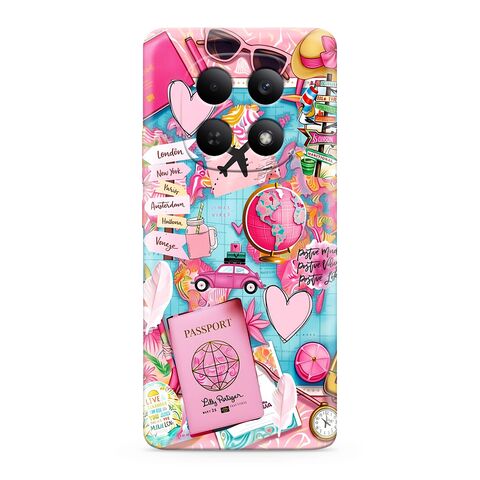 Zastitna ultra tanka (skin) maska / futrola PRINT CLEAR - Xiaomi Redmi Note 15 4G SP029 (MS).