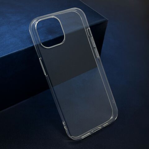 Zastitna silikonska maska (futrola) CLEAR STRONG - iPhone 15 Providna (MS).