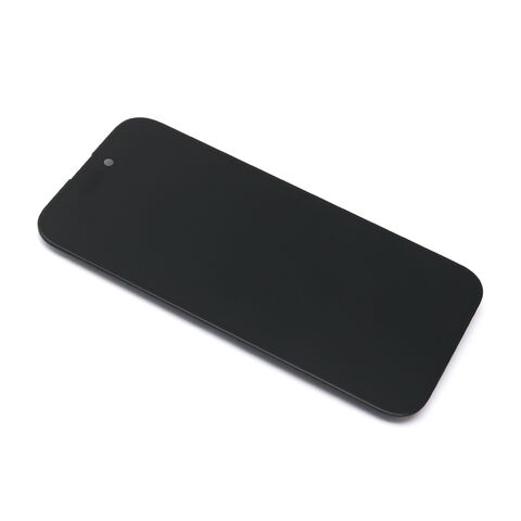 LCD displej (ekran) - iPhone 15 + Touch screen crni APLONG Soft OLED (MS).