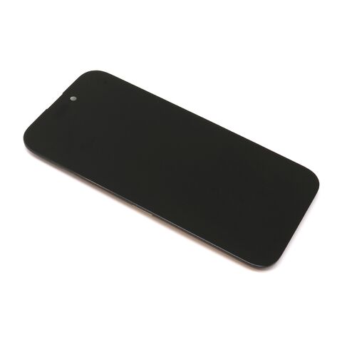 LCD displej (ekran) - iPhone 15 + Touch screen crni SOFT OLED 60HZ Support IC removable (MS).