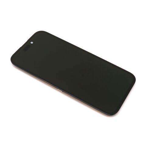 LCD displej (ekran) - Iphone 16 (6.1) + Touch screen crni HARD OLED 60HZ Support IC removable (MS).