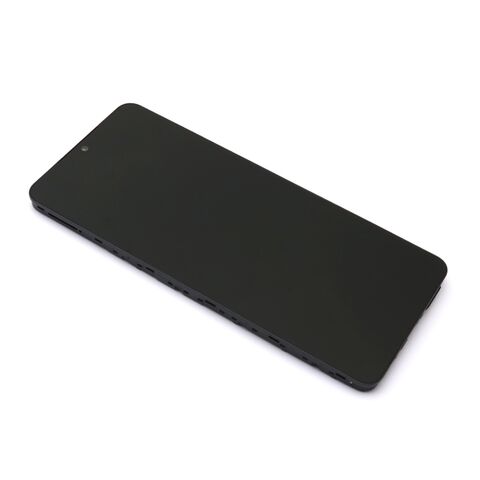 LCD displej (ekran) - Samsung A065F Galaxy A06 + Touch screen + okvir crni Full ORG EU (GH81-26440A) (MS).